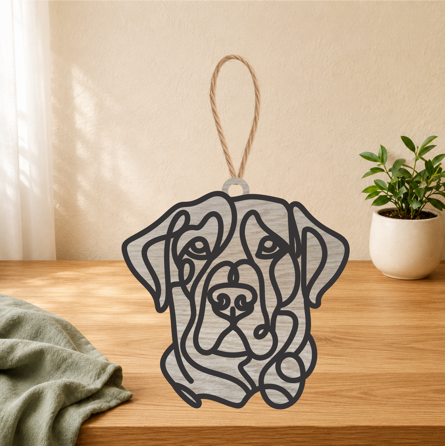 Labrador Retriever Gifts | Wood Ornament, Keychain & Car Charm