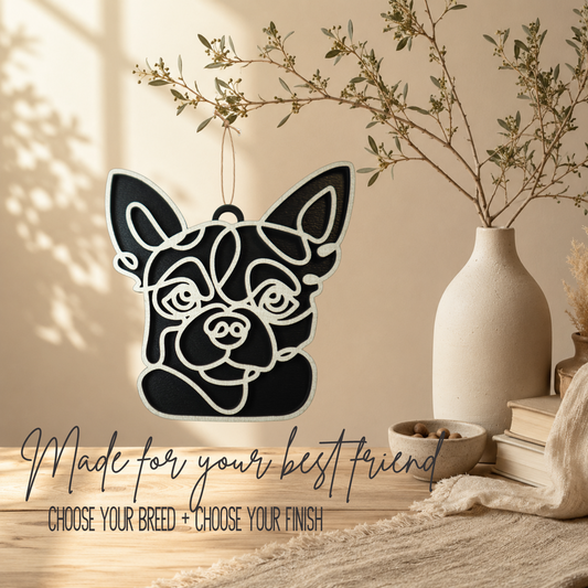 Chihuahua Gifts | Wood Ornament, Bag Tags & Car Charm