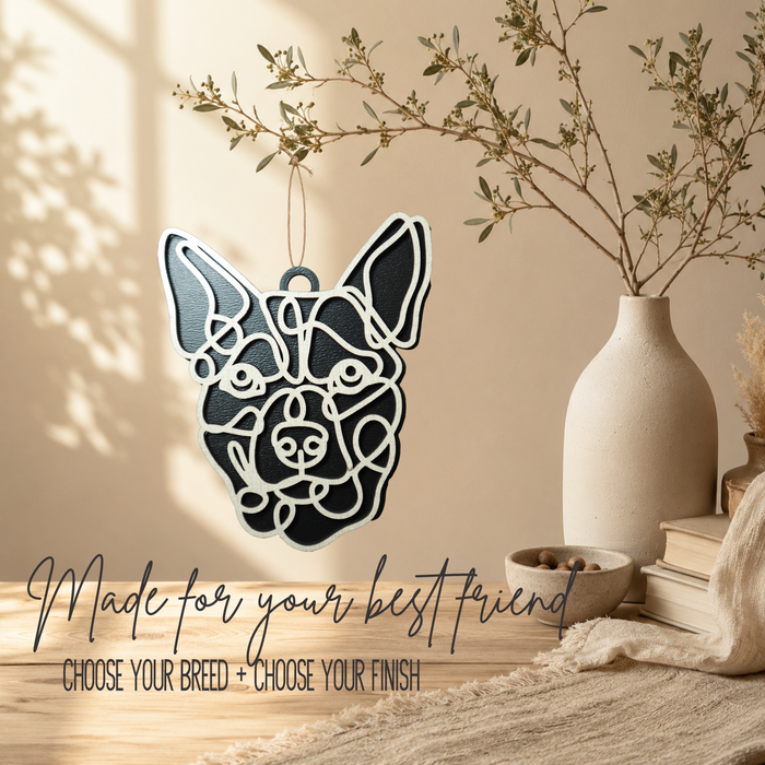 Australian Cattle Dog Layered Wood Keepsake