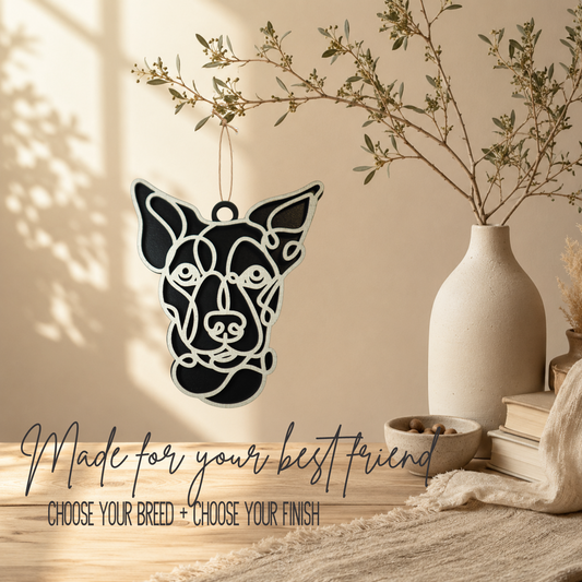 Jack Russell Terrier Gifts | Wood Ornament, Bag Tags & Car Charm