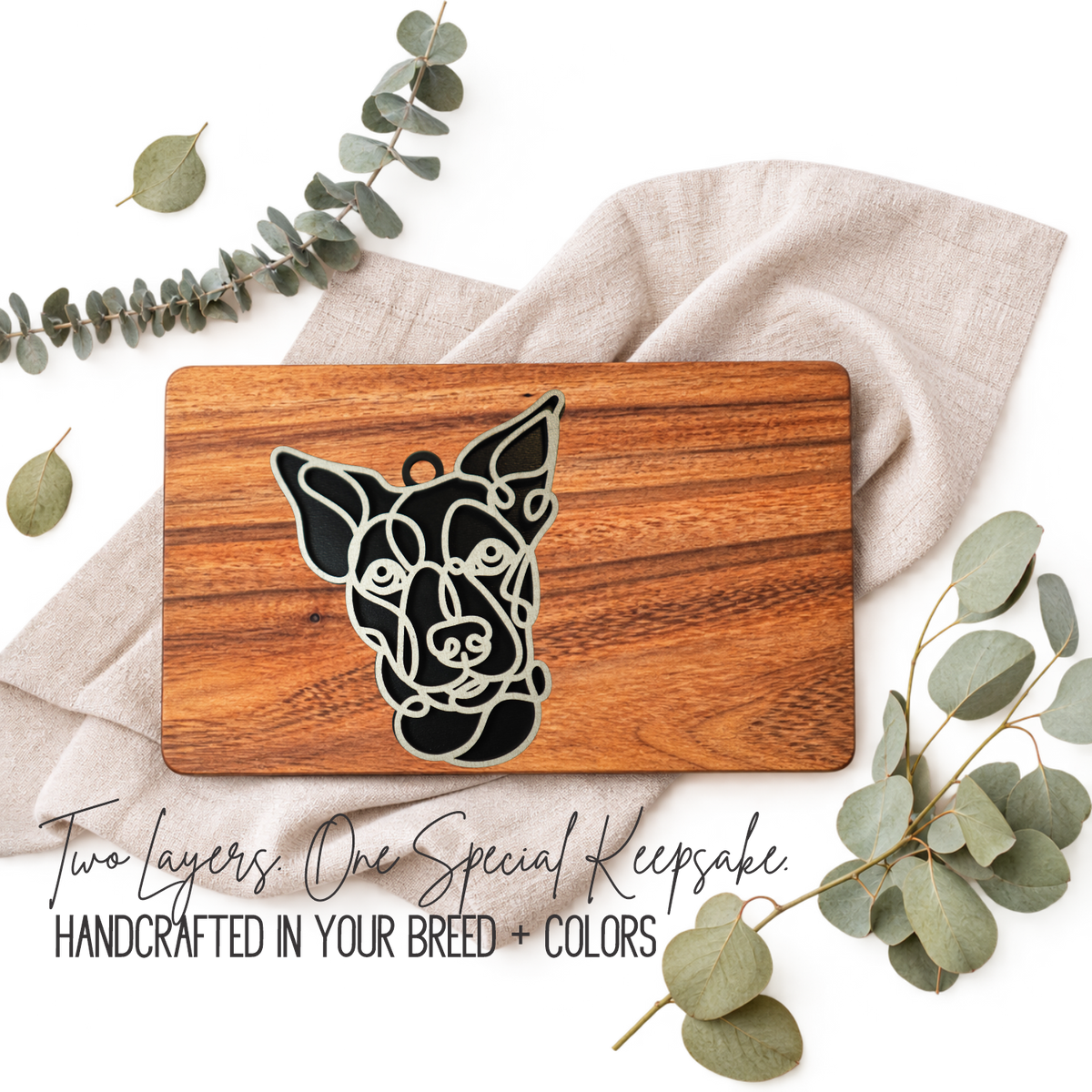 Jack Russell Terrier Gifts | Wood Ornament, Bag Tags & Car Charm