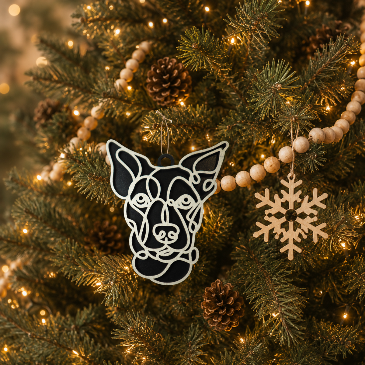 Jack Russell Terrier Gifts | Wood Ornament, Bag Tags & Car Charm