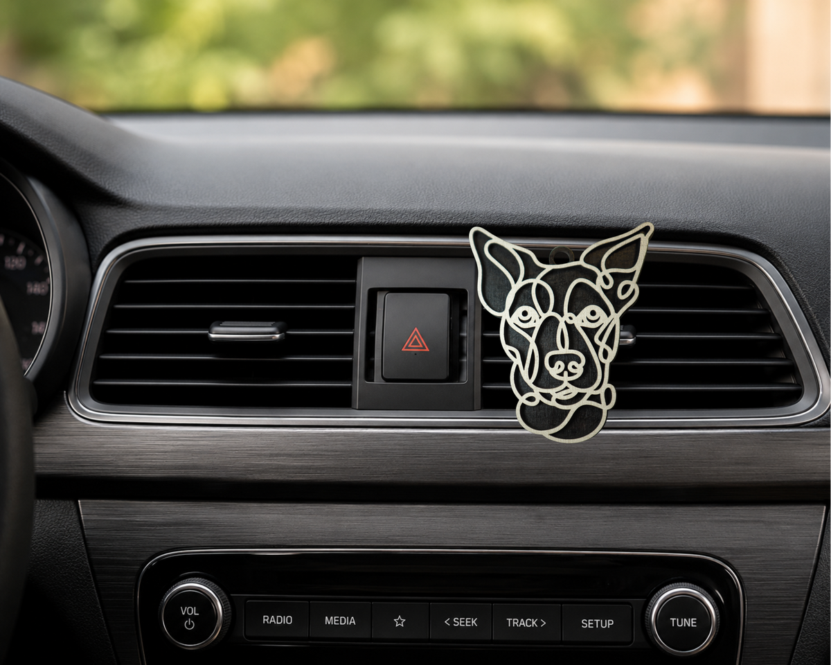 Doberman Pinscher Layered Wood Keepsake | Dog Ornament, Car Charm & Dog Lover Gift